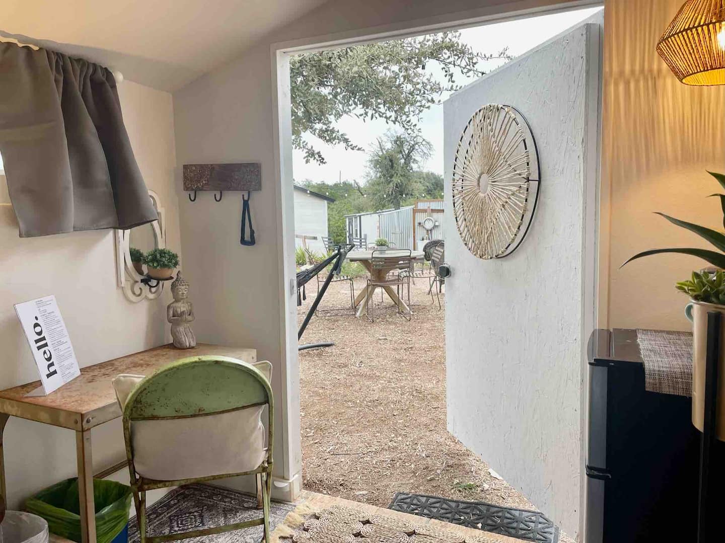 Awaken — interior and setting